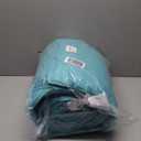 Three Geese Pinch Pleat Waterfowl Feathers and Down Comforter Palatial King Size Duvet Insert,750+ Fill Power,1200TC 100% Cotton, Premium All Seasons Aqua-Sky Warm Hotel Comforter with 8 Tabs.