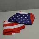 American Flag 2x3 ft Outdoor US United USA Flags Heavy Duty, Cloth America Flag for Outside with 2 Brass Grommets