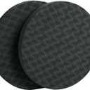 Yoga Knee Guard 2 pieces, foam Pilates Knee Guard Yoga Knee Guard Support Round Pads Anti slip Fitness Anti slip Pads. Suitable for offices, homes, knees, elbows, wrists, and hands (black)