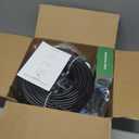 124FT Drip Irrigation System with LCD Timer, Automatic Watering System Kits,1/2 Inch Hose 1/4 Inch Distribution Tubing 3 Sprayer Types, for Garden, Greenhouse, Garden, Lawn