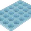KitchenAid 24-Cup Nonstick Aluminized Steel Mini Muffin Pan, Mineral Water
