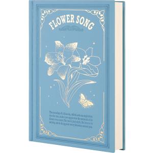 College Rule Journal Notebook for Women Girls, 216 Pages Journals for Writing A5 Hardcover Notebook for School, Note Taking, Journaling (Blue)