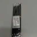 Artdone Metallic Nail Art Pens, Liner Brushes Set, 5PCS Black Color Nail Tools For Long Lines, Thin Details, Fine Drawing, Liner Brush UV Gel Polish Painting Nail Design Sizes 5/8/12/20/25mm