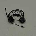 EH05-U Wired USB Headset with Noise Cancelling Microphone for PC Laptop - Headphones with In-Line Control, Lightweight, Enhanced Sound & MIC Mute (Black)