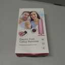 Electric Foot Callus Remover,Foot Scrubber & Callus Remover for Feet Foot Spa Pedicure Tool with 60 Grinding Discs Professional Electric Foot File Ideal (Light Pink)