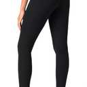 HeyNuts Workout Pro Leggings, High Waisted Compression Gym Tummy Control Athletic Yoga Pants (Large, Black)