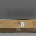 Extra Long Silver Curtain Rod, 1 Inch Adjustable Heavy Duty Curtain Rods for Windows 120 to 170 Inch, Decorative Modern Window Treatment Rods, Splicing Metal Drapery Pole, Easy Installation