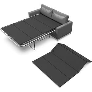 Large Double Bed, Folding Spring Box,Light and Thin Bed, Full Size 46x72'', Bed Support Flat Noodles