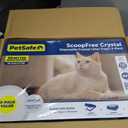 PetSafe ScoopFree Crystal Cat Litter & Refill Tray with Lid, Fragrance Free, 4.3 Lb Bag with Each Tray, Pack of 3