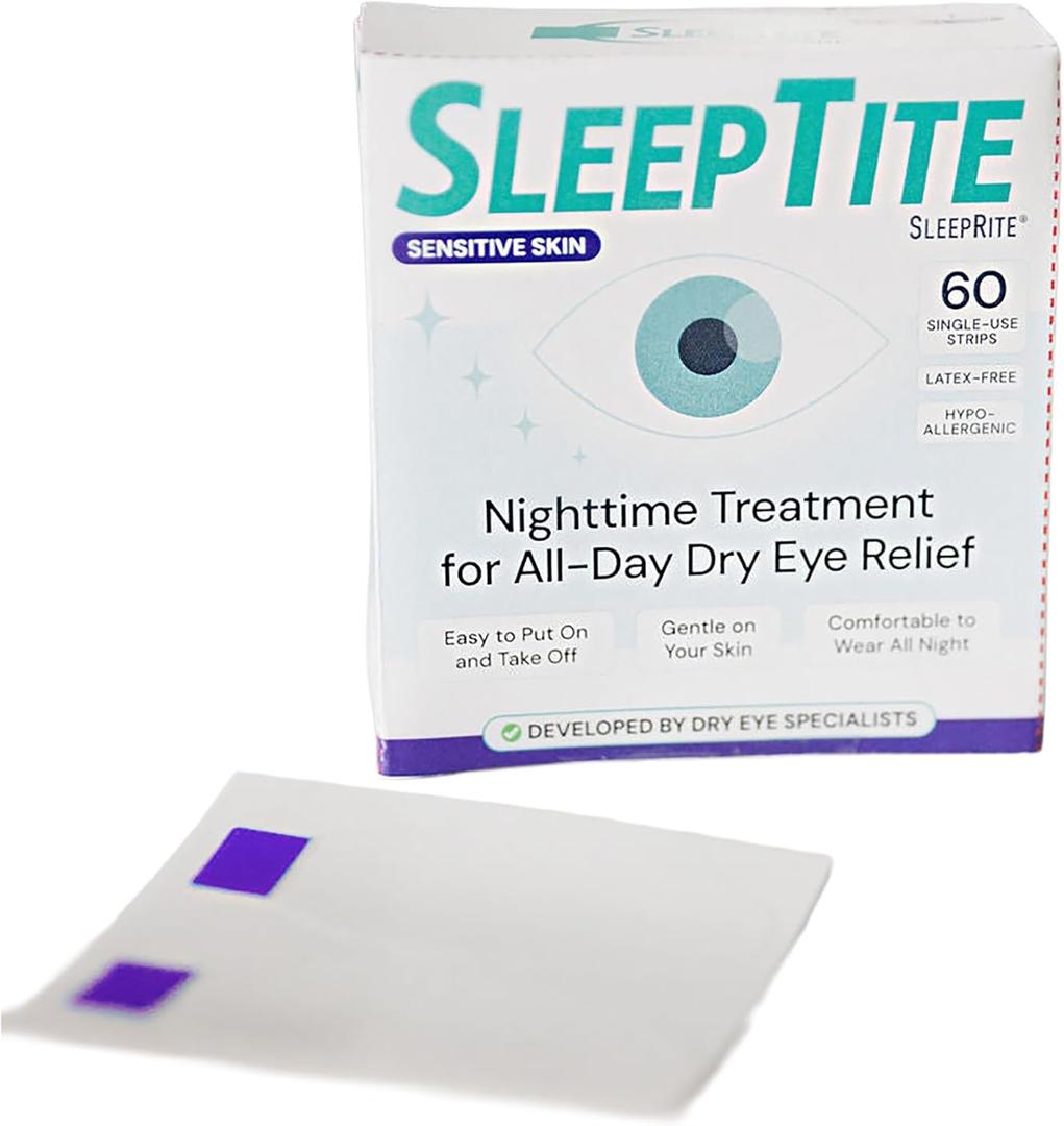 SleepTite SleepRite Sensitive Overnight Lid Seals 60-Count