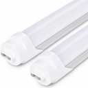 F48T12/CW/HO LED Tube Light 4 Foot R17d 36W 6500K Daylight Type A+B 2Pack