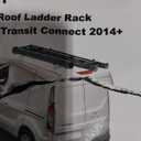 Rough Country Roof Rack System for Mercedes-Benz Sprinter 2500/3500 (2019-2025) - Aluminum Rack with Adjustable Cross Bars, T-Slot Mounting, 600 lb Load