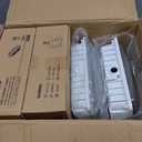 LED Canopy Light 70W 3CCT 3000/4000/5000K, 30/45/60/70W Selectable, IP65 Waterproof, LED Canopy Lights Outdoor, Dim 100-277VAC, Square Gas Station Ceiling Light for Garage Carport, 4Pack, ETL Listed