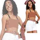 Christmas Reindeer Antlers Headband,Tail,Paws,Face Stickers, Halloween Festival Parties Dress up (Dog Brown)