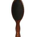 BUR BUR The Mermaid Brush - Wet Detangling Hair Brush | With Wooden Handle and Fexible Nylon Bristles | Scalp Massaging, Detangling