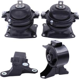 NewYall 3.5L Engine Motor Mount and Automatic Transmission Mount Set for Honda Odyssey 2011-2017