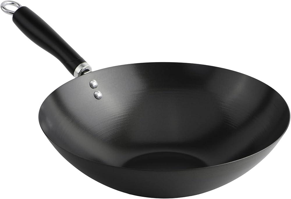GoodCook Everyday Nonstick Wok, 12 Inch, Black
