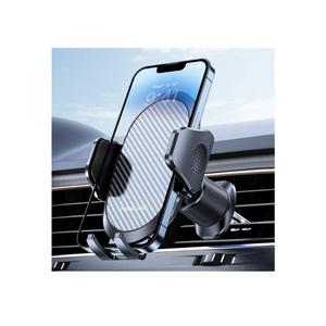 Miracase Phone Holders for Your Car with Metal Hook Clip, Air Vent Cell Phone Stand Car Mount, Universal Automobile Cradle for Garmin GPS Fit iPhone Android and All Smartphones, Dark Black