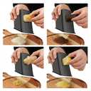 Safe Mandoline Slicer for Kitchen, Adjustable Thickness 0.1-8 mm, Professional Vegetable Slicer, Potato Slicer, Food Chopper French Fry Cutte, Mandolin, Slicer Vegetable Cutter (just Slice, White)