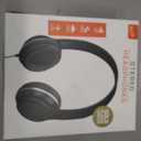 GPX IAH57B Wired Headphones Padded 3-d Accs Swivel Earcups/adjustable Headband