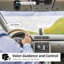 Bluetooth Car Speaker, Aigital Car Bluetooth Speaker for Handsfree Talking, Auto Off/Reconnection, Wireless Car Kit with Visor Clip, Support Siri Google Assistant, Connect to 2 Phones