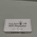 12880 Sq.Ft Range WiFi Extender Signal Booster Dual Band 5GHz/2.4GHz, 105-Device Compatibility, Simple Installation, WiFi Extender