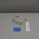 Blue Blocker Glasses for Men Metal Browline Computer Gaming Glasses Filter Blue Ray (Silver Metal/Gray Crystal TR90 Eyeglasses) (15208-grey)