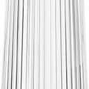 Clear Glass Vase for Flower, Flower Vase for Bouquet, Modern Glass Vases, Ribbed Vases for Living Room, Bedroom, Dining Table, Office, Wedding, Centerpieces, 8 Inches (Large)