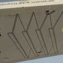 Gashell Wire Shelf Covers, Bamboo Wire Rack Covers for Pantry, Closet (4pcs, 30" W x 12" D)