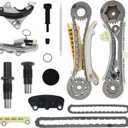 90398S Timing Chain Kit Fit for 97-10 Ford Explorer, 01-03 Explorer Sport, 01-10 Sport Trac, 05-10 Mustang, 01-11 Ranger, 01-09 Mazda B4000, 05-07 Land Rover LR3, 03-10 Mercury Mountaineer V6 4.0L