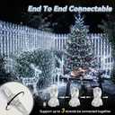 LitHome 10 x 10FT Gazebo Net Lights Outdoor, 280 LED Gazebo Lighting Waterproof, 8 Modes Connectable Net Lights with Timer, Cool White Christmas Mesh Light Plug in for Bushes, Pergolas, Garden Decor