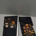 Vintage Dark Floral Kitchen Towels, Farmhouse Rustic Flower Hand Towels for Bathroom Kitchen, Cottagecore Botanical Wildflower Decorative Dish Towels Drying Cloth, 16x24 Inch Set of 2