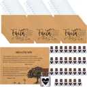 Bulk 30 Have a Little Faith Card Christian Gifts for Women, School Church Wedding Baptism Unique Christian Religious Inspirational Gifts for Women Men(Heart-30)
