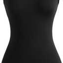 DANSHOW Tank Leotards for Women Dance Ballet Adult Gymnastics Medium