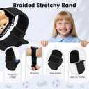 Compatible with Kids Apple Watch Band and Case 38mm 40mm 41mm 42mm 44mm 45mm, Nylon Elastic Solo Loop and Protective Cover with Screen Protector for iWatch Series 9 8 7 SE3 SE2 SE 6 5 4 3 2 1