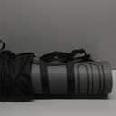 LERYG 8/20/30mm Jump Rope Mat Fitness Exercise Mat Durable, Non-Slip, Workout Mats with Jump Rope & Carrying Bag for Home Gym Flooring in Grey(55"x 24")