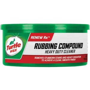 Turtle Wax T230A 10.5 Oz Rubbing Compound Heavy Duty Cleaner