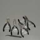 5Pcs Jewelry Pliers Set Jewelry Making Pliers Tools Kit Include Jewelry Making Needle Nose Chain Nose Round Bent Pliers Wire Cutter for Bracelet Beading DIY Craft Jewelry Making Supplies (Eq 5pcs-black)