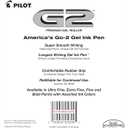 PILOT G2 Premium Refillable and Retractable Rolling Ball Gel Pens, 0.7mm Fine Point, Assorted Color Inks (New Rose Pink & Grape Inks), 10-Pack