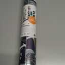 ReWallpaper 17.5in X 39ft Peel and Stick Wallpaper Vintage Dark Botanical Wall Paper Removable Navy White Crane Wallpaper for Bathroom Bedroom Living Room Self Adhesive Renter Friendly Contact Paper