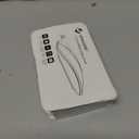 JOYACCESS Rechargeable Wireless Mouse, 2.4G Portable Slim Silent Mouse with USB Receiver and Type C Adapter, 5 Level 3000 DPI, Works with Mac or iPad (Blue & Red)