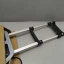 Stair Climbing Hand Truck, Heavy Duty Stair Climbing Cart Telescoping Handle and 6 Wheels for Home Shopping Moving Warehouse(Black Manual)