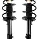 TRQ Front and Rear Complete Strut Assembly & Shock Absorber Kit Complete Strut & Coil Spring Assembly Compatible with 2011-2014 Hyundai Sonata 2011-2015 Kia Optima