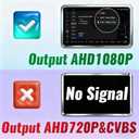Unique Backup Camera for Cars AHD 1080P 170 Degree Wide View Angle Rear View Camera Back up Camera with Clear Night Vision IP68 Waterproof Reverse Camera for Car Sedans SUV MPV Van Pickup (6m Cable)