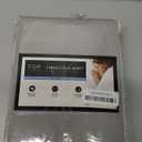 Cal King Size Flat Sheet - Hotel Quality Top Flat Bed Sheet Only - Ultra-Soft, Comfy, Breathable & Cooling - Fade & Wrinkle Free - Easy-Care, Stain & Shrink Resistant Bedding - Oeko-Tex - Light Grey