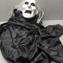 8.2 ft Halloween Standing Witch with Lighted Eyes and Automatic Wing Movement