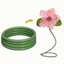 26ft Flexible PVC Pipe, 16mm Diameter - Malleable Pipe, for Fake Flowers, Balloon Arches, DIY Crafts, Wedding Decor, Party supplies & Cosplay Props. (White, 26ft)
