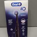 Oral-B Rechargeable Electric Toothbrush, iO2 Starter Kit, 3 Cleaning Modes, Automatic Pressure Sensor to Protect Gums, 2 Brush Heads, Night Black