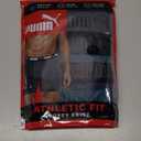 PUMA Men's 5 Pack Performance Boxer Briefs, Small (Blue/Green/Black)