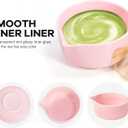 Pink Traditional Matcha Whisk Set, 5 Pcs Japanese Matcha Kit with Chawan Ceramic Bowl with Spout, Chasen Bamboo Whisk and Holder, Scoop, Sifter - Matcha Set Kit Gift for Ceremony Matcha Lattes Lover